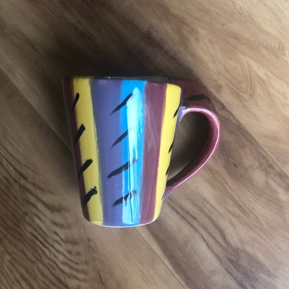 Hand painted coffee mug - Picture 4 of 8